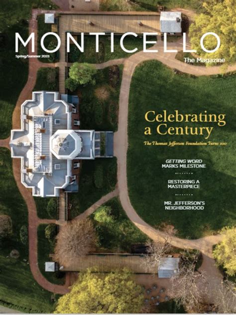 Monticello Magazine | Thomas Jefferson's Monticello