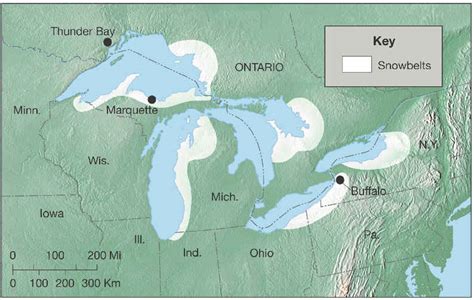 Lake-effect Snow in the Great Lakes Region | GLISA