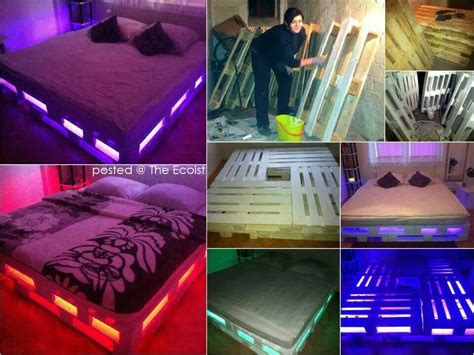 Diy bed kids afraid of the dark scared of monsters under the bed great idea Diy Pallet Bed ...