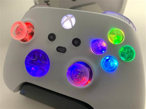 BRAND NEW White Xbox One Controller W Color Changing LED Mod Gaming - Etsy