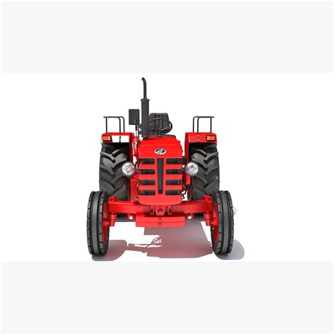 Mahindra Farm Tractor 3D model - Download Tractor on 3DModels.org