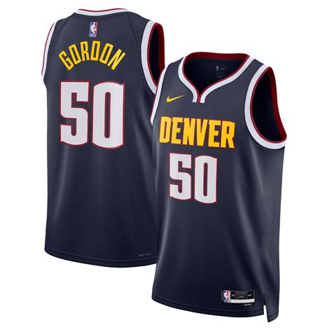 Mens Denver Nuggets Aaron Gordon 2022/23 Icon Edition Basketball Jersey ...