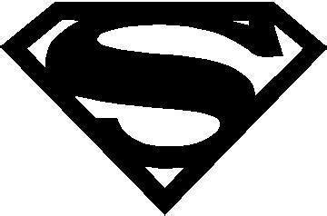 Superman Symbol Outline - ClipArt Best