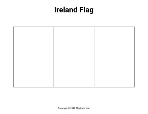 Free printable Ireland flag coloring page. Download it at https://flaglane.com/coloring-page ...