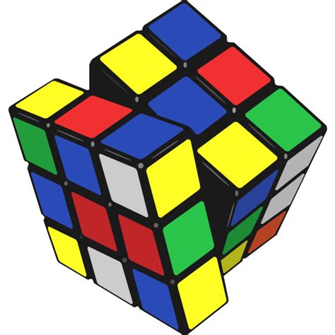 Rubik's cube vector illustration | Free SVG