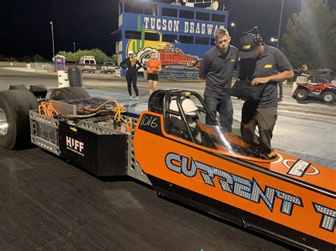 Shocker! Huff Claims First Electric Dragster 200 MPH Run! – Drag Bike News