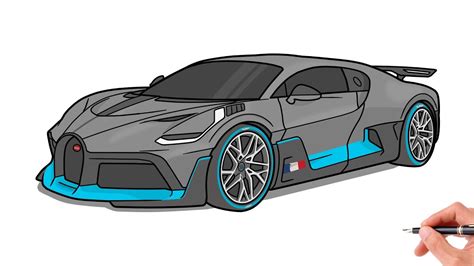 Bugatti Drawing