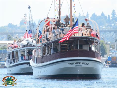 Hiram M. Chittenden Locks, Ballard Locks Boat Parade, Tug Boats, Wooden Boats, Sailboats ...