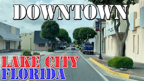 Lake City - Florida - 4K Downtown Drive - YouTube