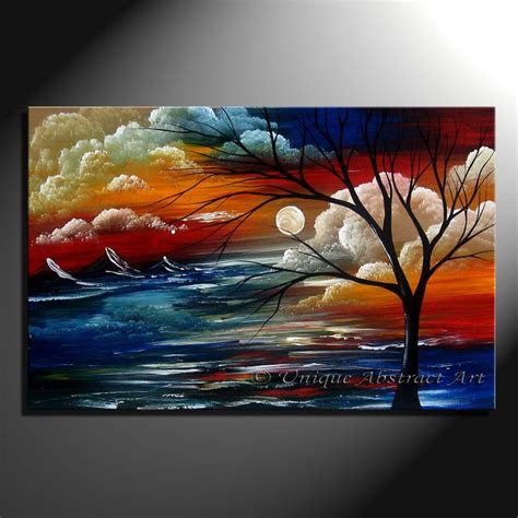 Tree Nature Landscape Paintings For Sale - Abstract Art 8 - 2024