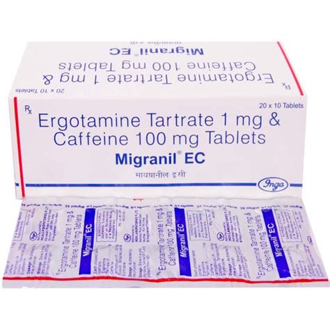 Migranil EC Tablet 10's | Check Price, Uses, Side Effects, Substitutes