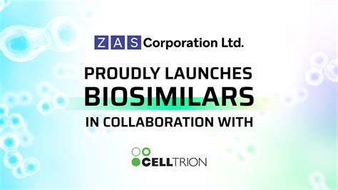 ZAS Corporation Successfully Launches Celltrion Biosimilars in ...