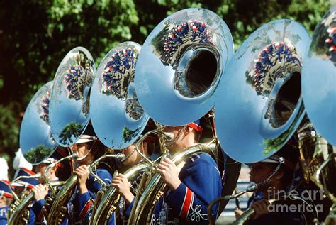 Tuba's for a Marching Band in Pleasanton California Photograph by ...