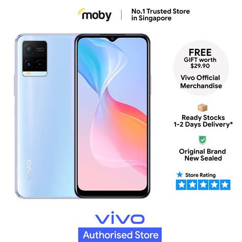 Vivo Y21s 128GB | 2 Years Official Warranty | Shopee Singapore