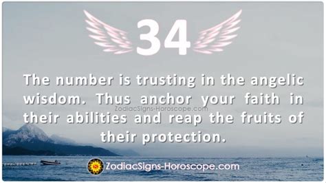 Angel Number 34 is Trusting in the Angelic Wisdom and Faith | ZSH