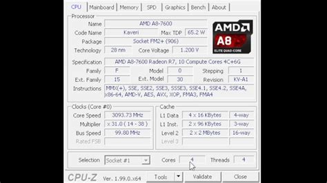 Cara Overclock AMD A8-7600 Tanpa BIOS!! - Terbaru 2022 - YouTube