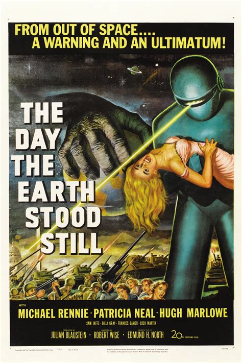 1951 The Day the Earth Stood Still Poster