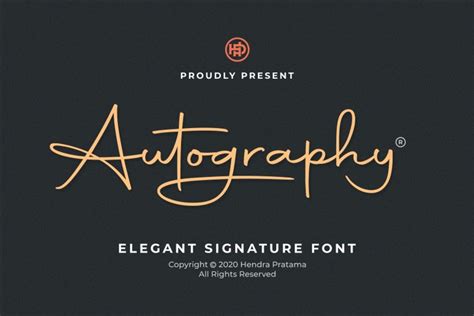 Descargar Fuente Autography Signature GRATIS en iFONT