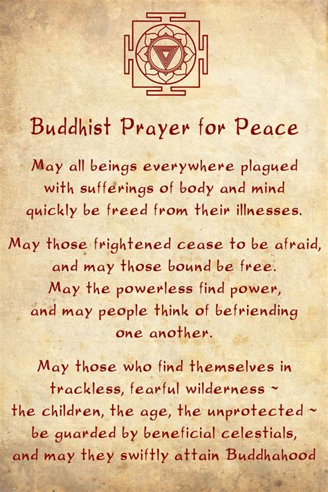 Buddhist Prayer for Peace : r/Buddhism