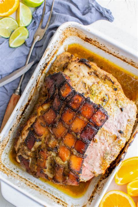 The BEST Pernil Recipe - The Novice Chef