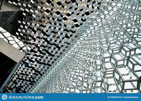 Harpa Concert Hall Interior, ReykjavÃ­k Stock Photo - Image of modern ...