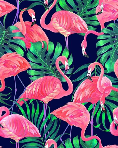 patternbank.com/elmiraamirova #Repost @elmiraamirova ・・・ 'Flamingos ...