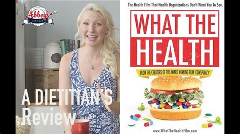 A DIETITIAN'S Thoughts on WHAT THE HEALTH Food Documentary - YouTube