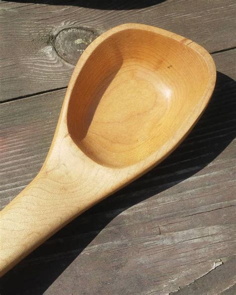 Wooden Spoon Soup Spoon Serving Spoon | Etsy