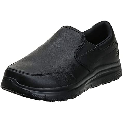 Skechers Work Men's Flex Advantage Bronwood Slip Resistant Slip On ...