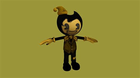 Bendy BATDR (+Christmas Hat) - Download Free 3D model by Mathchop (@Matchop) [78debf7] - Sketchfab