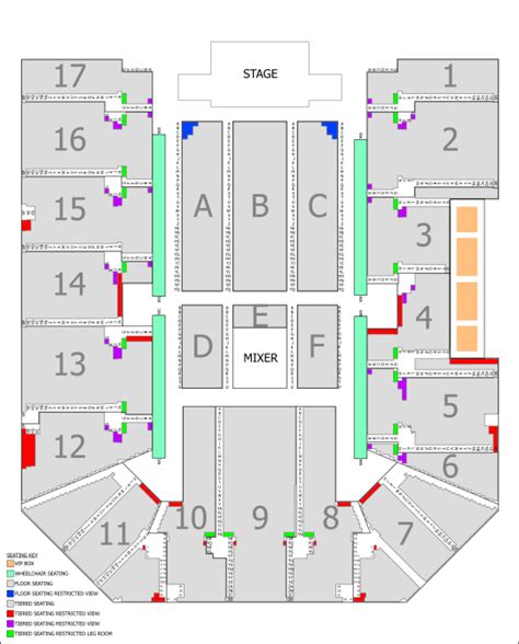 Resorts World Seating Plan