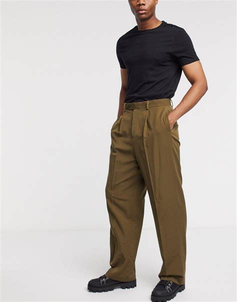 ASOS Smart High Waisted Pants for Men | Lyst UK