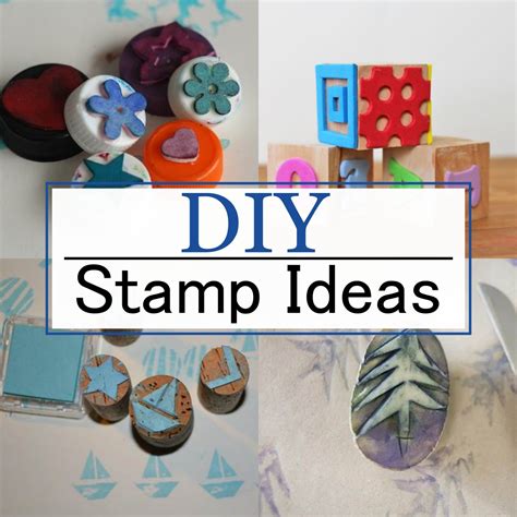 15 Creative And Easy DIY Stamp Ideas - Teb DIY