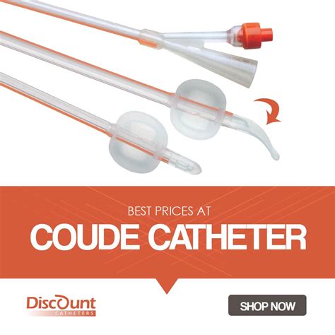 The coudé catheter is often utilized in place of the standard straight tip variety of ...