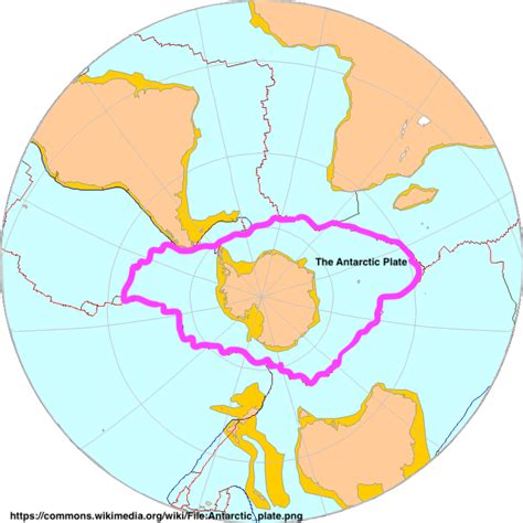 Antarctica's tectonic plate · CAPTAIN ANTARCTICA