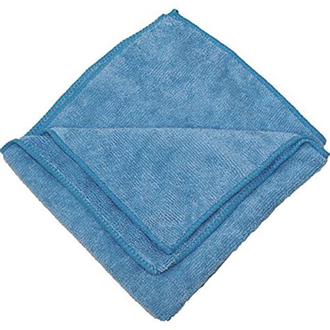 Zwipes 16 in. x 16 in. Blue Microfiber Cleaning Towel (Pack of 12)-H1-725 - The Home Depot