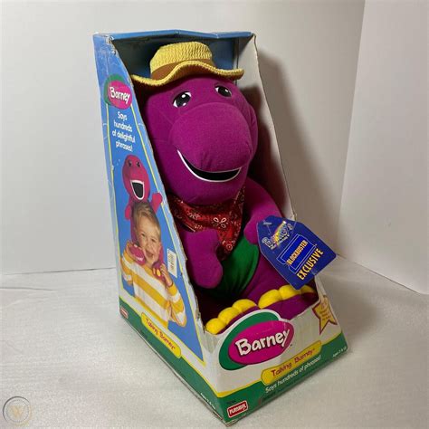 Talking Barney Great Adventure Blockbuster Exclusive Playskool 1997 ...