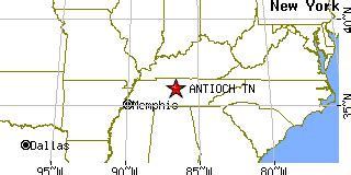 Antioch, Tennessee (TN) ~ population data, races, housing & economy