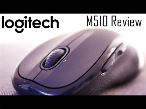 Logitech M510 Wireless Mouse Review - YouTube