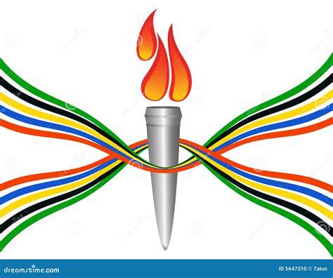 Olympic Torch Stock Photo - Image: 5647310