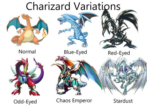 Charizard Variations | Pokemon Variants | Charizard, Pokemon, Pokemon pictures