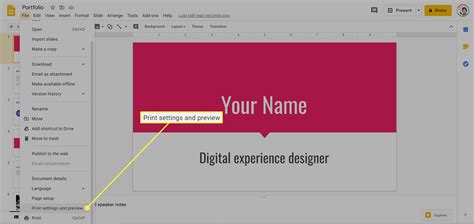 How to Print Google Slides With Notes