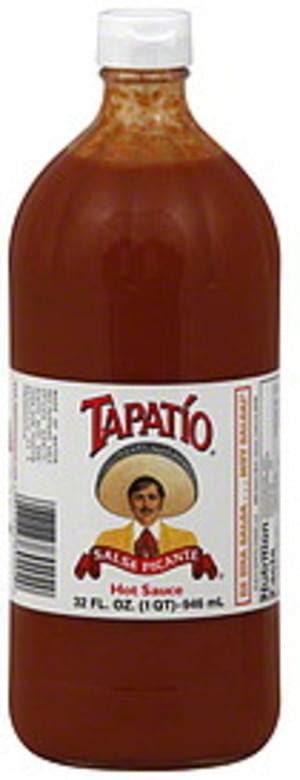 Tapatio Salsa Picante 32 Oz Hot Sauce - 12 pkg, Nutrition Information ...