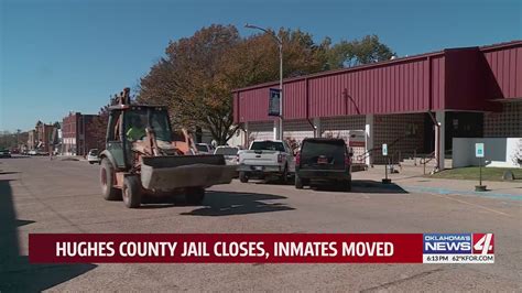 Hughes county jail closes, inmates moved - YouTube