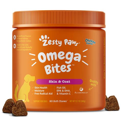 Zesty Paws | Omega Bites™ for Dogs with AlaskOmega®