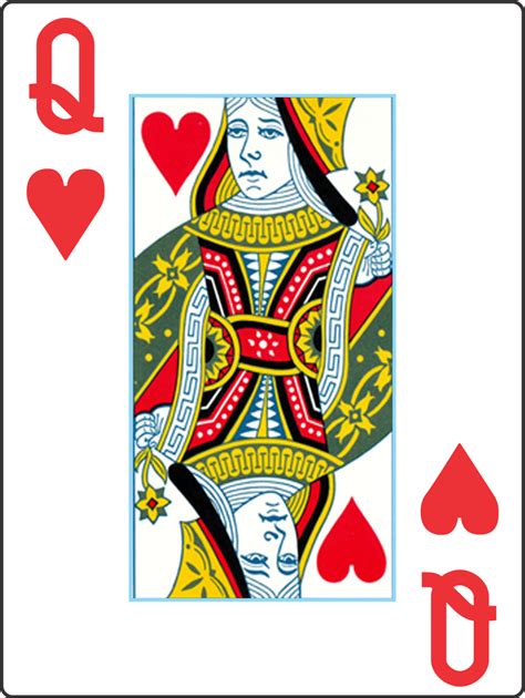 My Playing Cards V2 - Queen of Hearts by Gabe0530 on DeviantArt