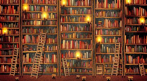 Libraries Wallpapers - Wallpaper Cave