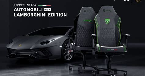 Secretlab Partners With Lamborghini For New Gaming Chair Design ...