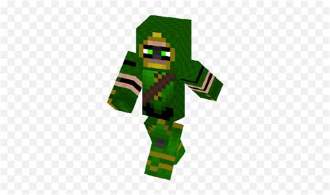 Green Arrow Skin - Glass Skin Minecraft Pc Png,Minecraft Arrow Png ...