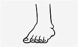 Feet Coloring Page sketch template